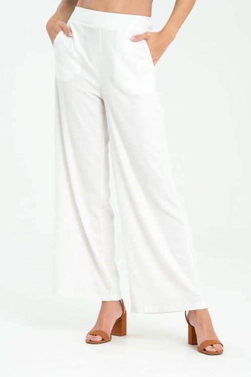 PANTALON PALAZZO BRILLO