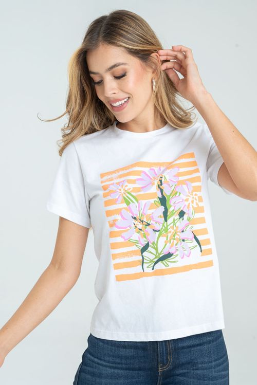 CAMISETA FLORI